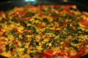 Как быстро приготовить овощную пиццу без муки