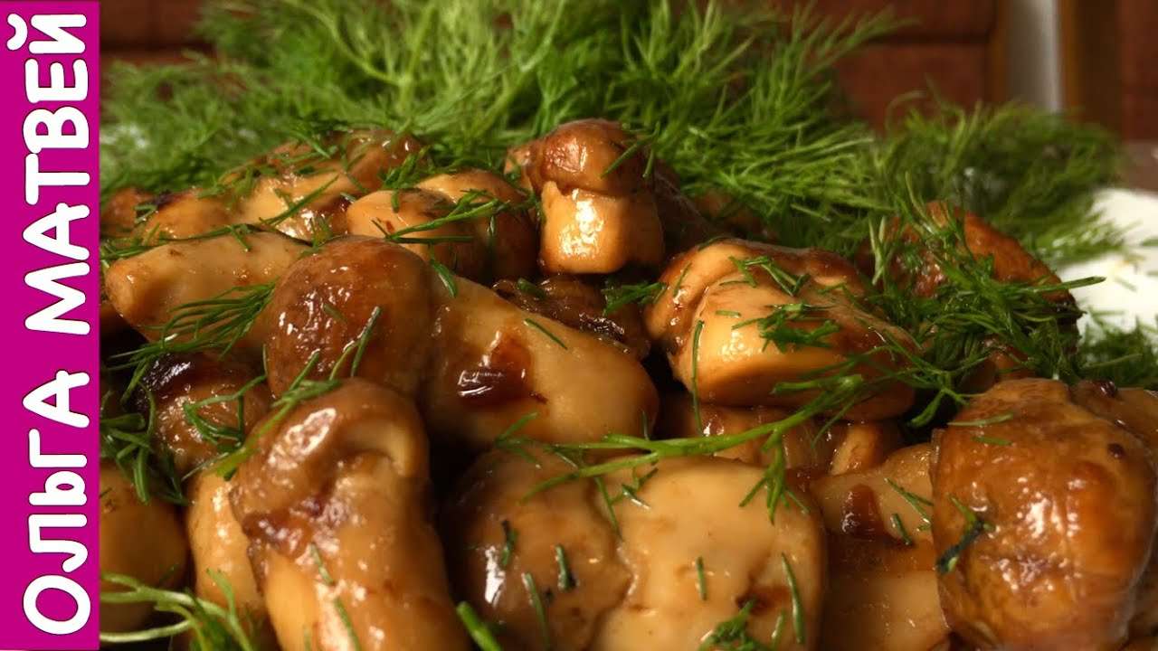 Белые Грибы,  Вкусный Рецепт | Fried Mushrooms Recipe