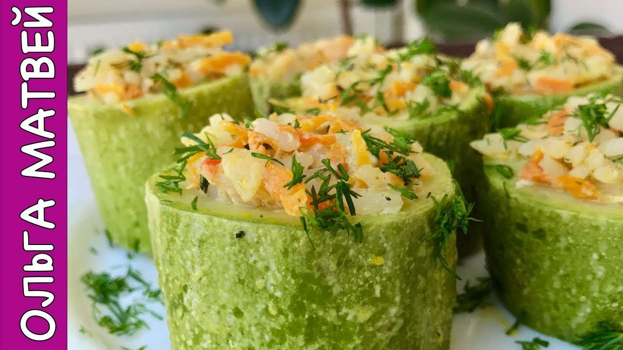 Фаршированные Кабачки По-Монастырски + Розыгрыш Мультиварки | Stuffed Zucchini Recipe