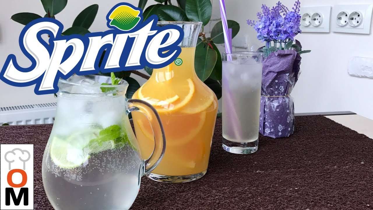 Готовим Sprite + Еще 2 Вкусных Лимонада, Жара, мы Тебя Победим!!!! | Sprite Recipe + 2 Lemonades