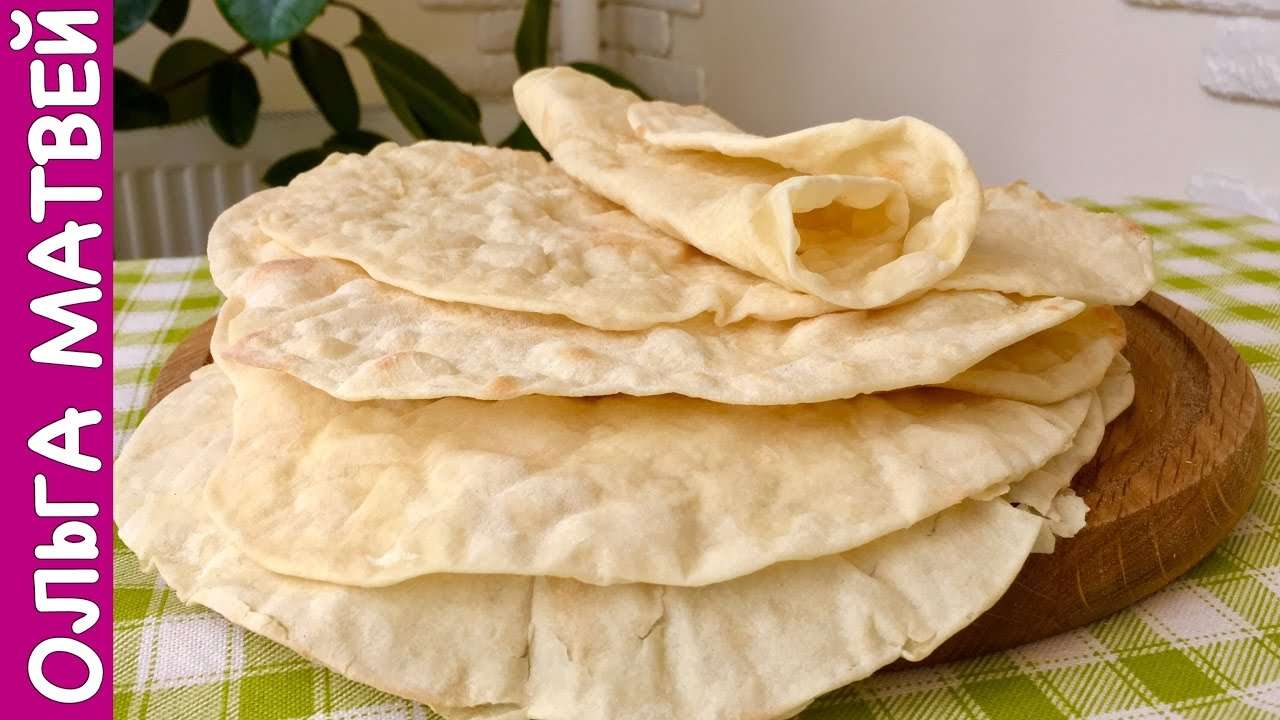 Как Приготовить Вкусный Лаваш Дома (Только Соль,  Мука и Вода) | Homemade Pita Bread Recipe