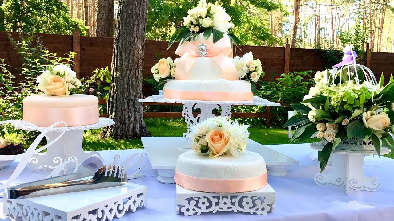 Как Сделать Свадебный Торт на 50 Человек Самому и Даже Сэкономить| How to Make a Wedding Cake