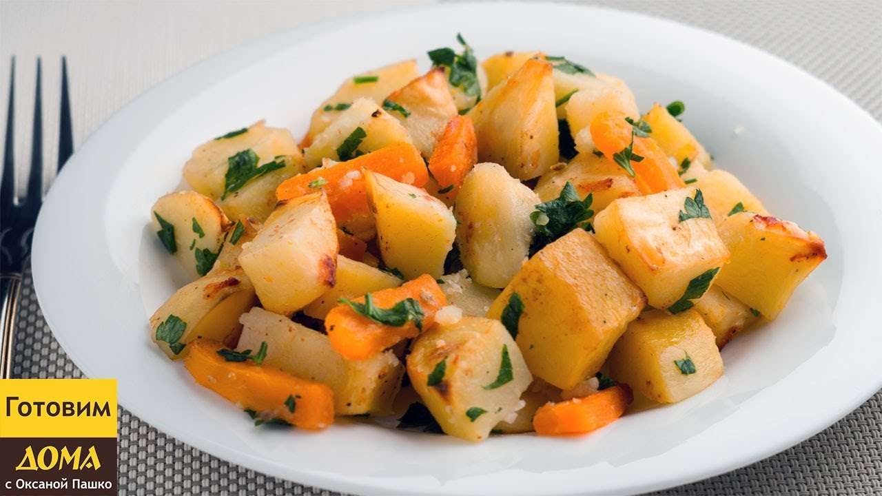 Картошка в духовке, запеченная в рукаве - Вкусная альтернарива жареной картошке