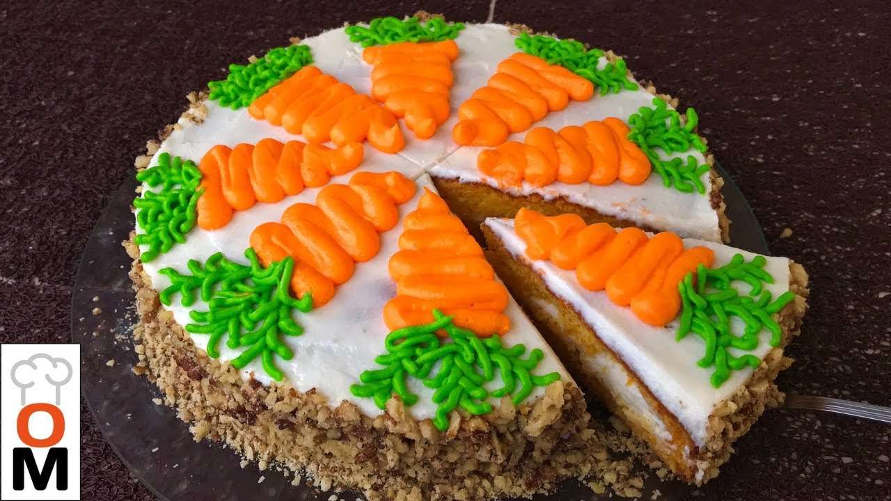 Морковный торт - Простой и Очень ВКУСНЫЙ  | Carrot Cake Recipe