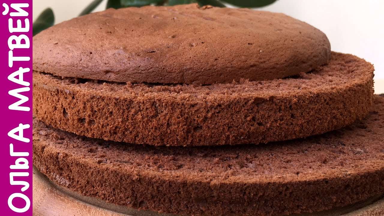 Шоколадный Бисквит (Секреты Приготовления) | Chocolate Sponge Cake, English Subtitles
