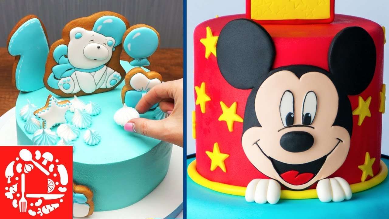 Топ 5 украшений Торта для Мальчика! Как красиво украсить торт в домашних условиях