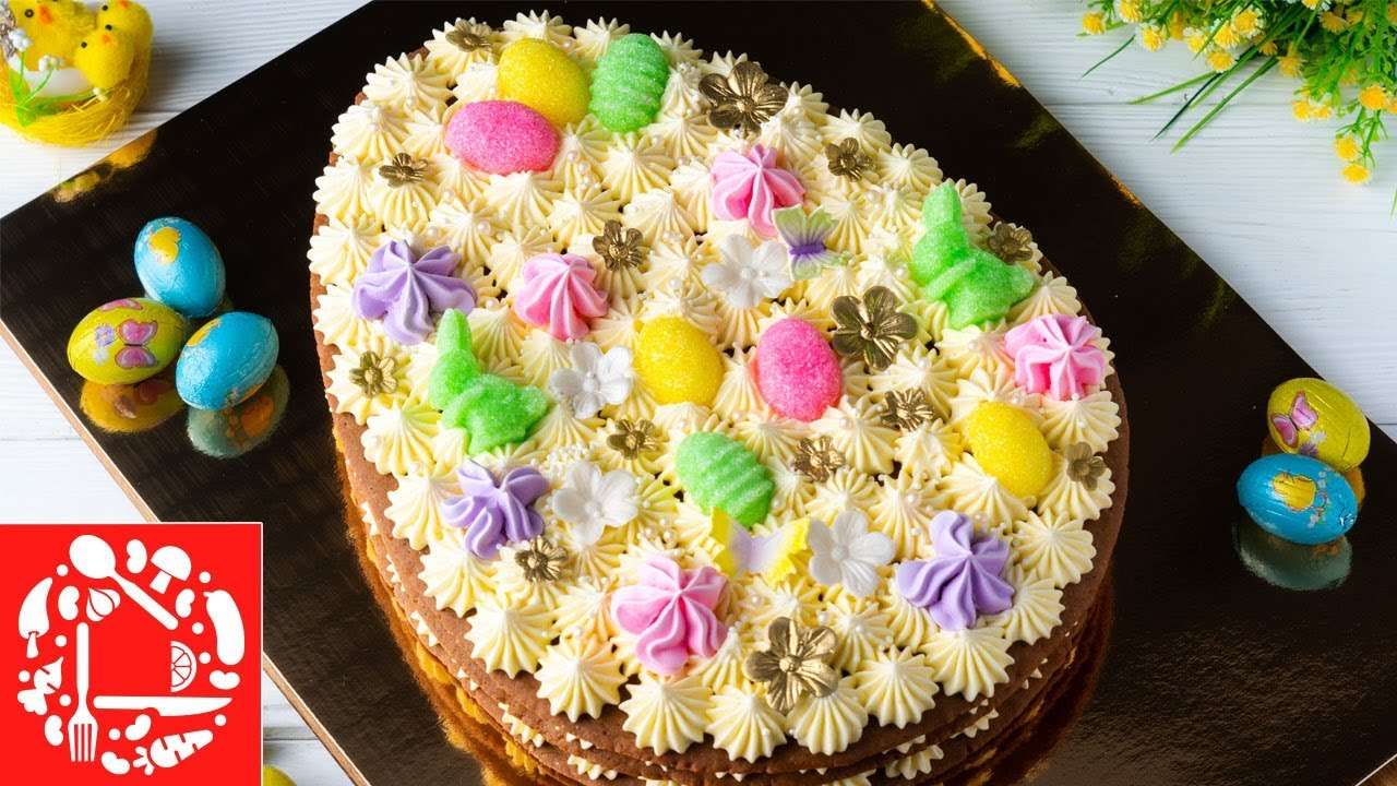 Торт медовик Пасхальное Яйцо. Самый вкусный торт! Меню на Пасху 2019