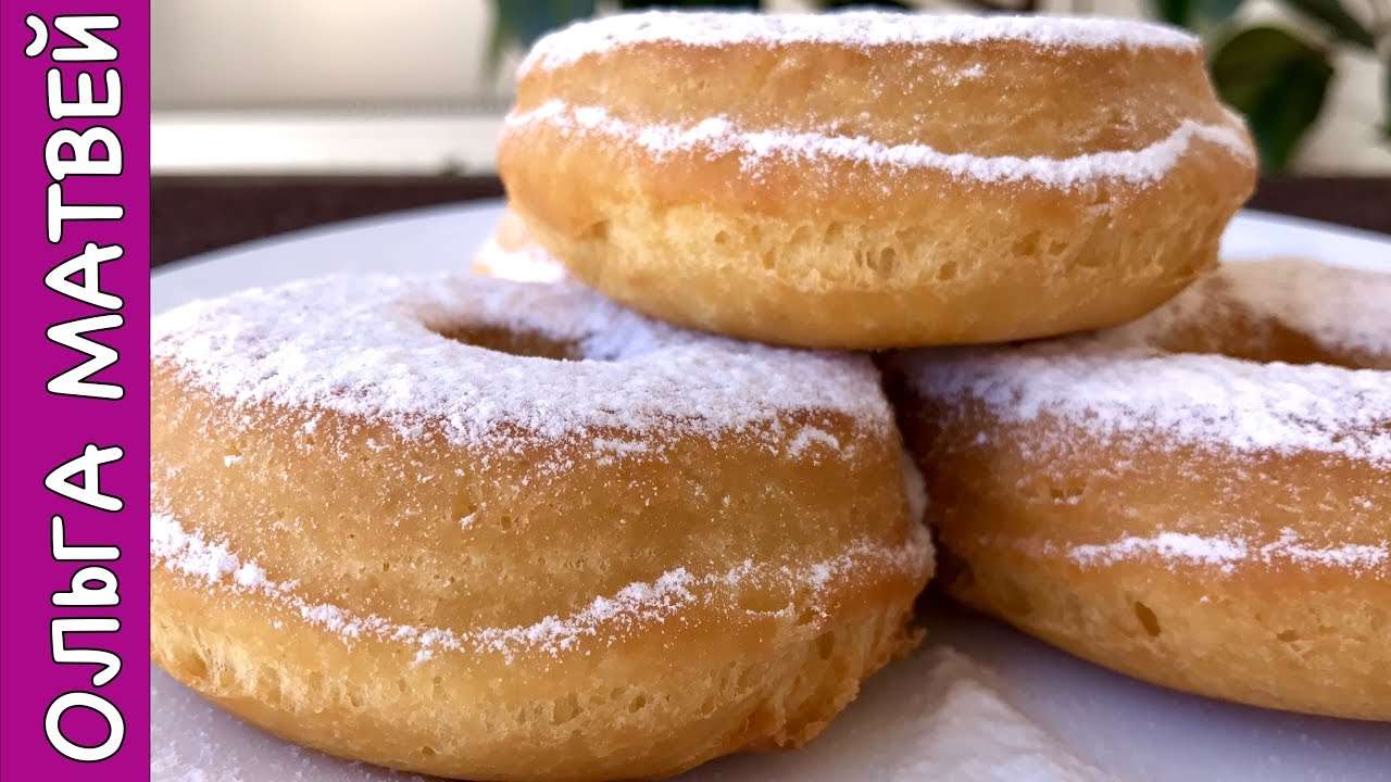 Воздушные Пончики На Скорую Руку (Без Дрожжей) | Donuts Recipe