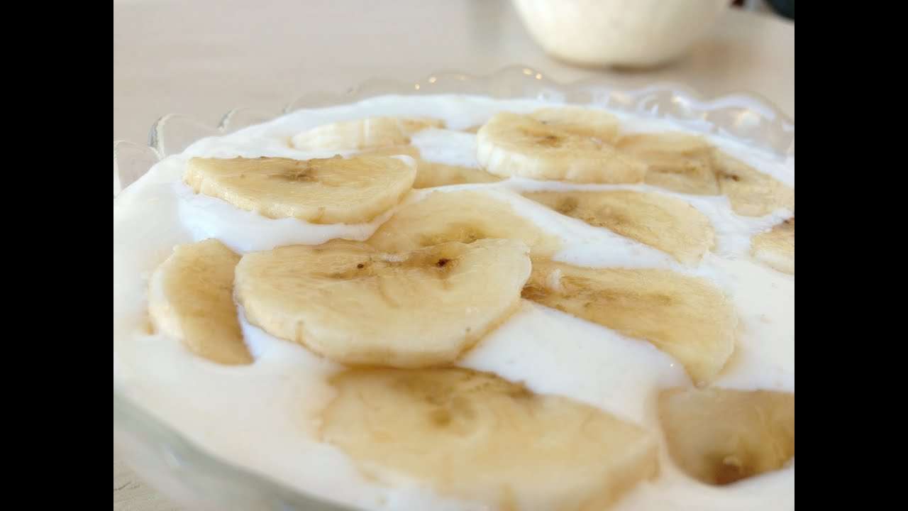 Желе из Сметаны (Очень Нежный и Вкусный Десерт) | Banana Jelly Dessert