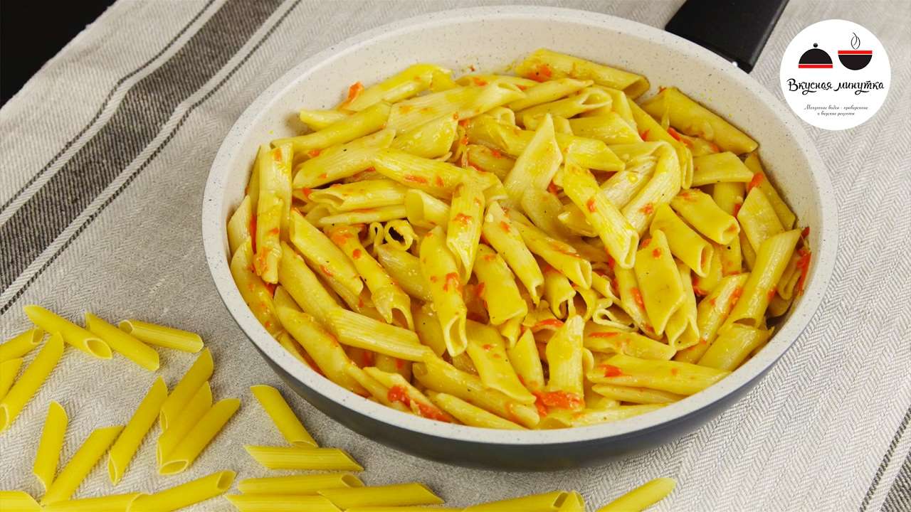 Ароматные МАКАРОНЫ в сковороде  Pasta In a Pan