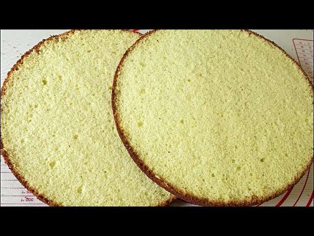 Бисквит на горячем молоке /Hot Milk Sponge Cake