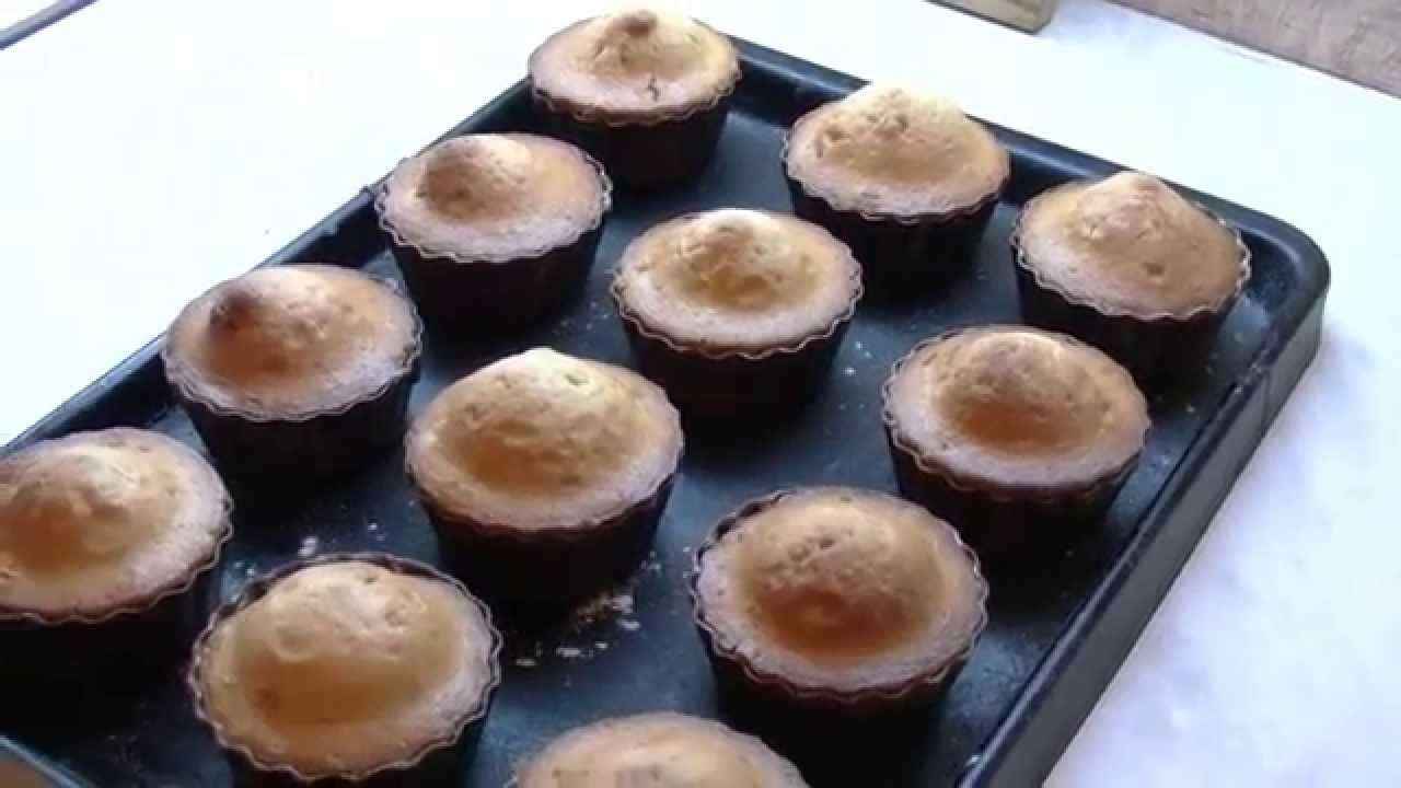 Быстрые кексы с изюмом/Quick muffins with raisins.