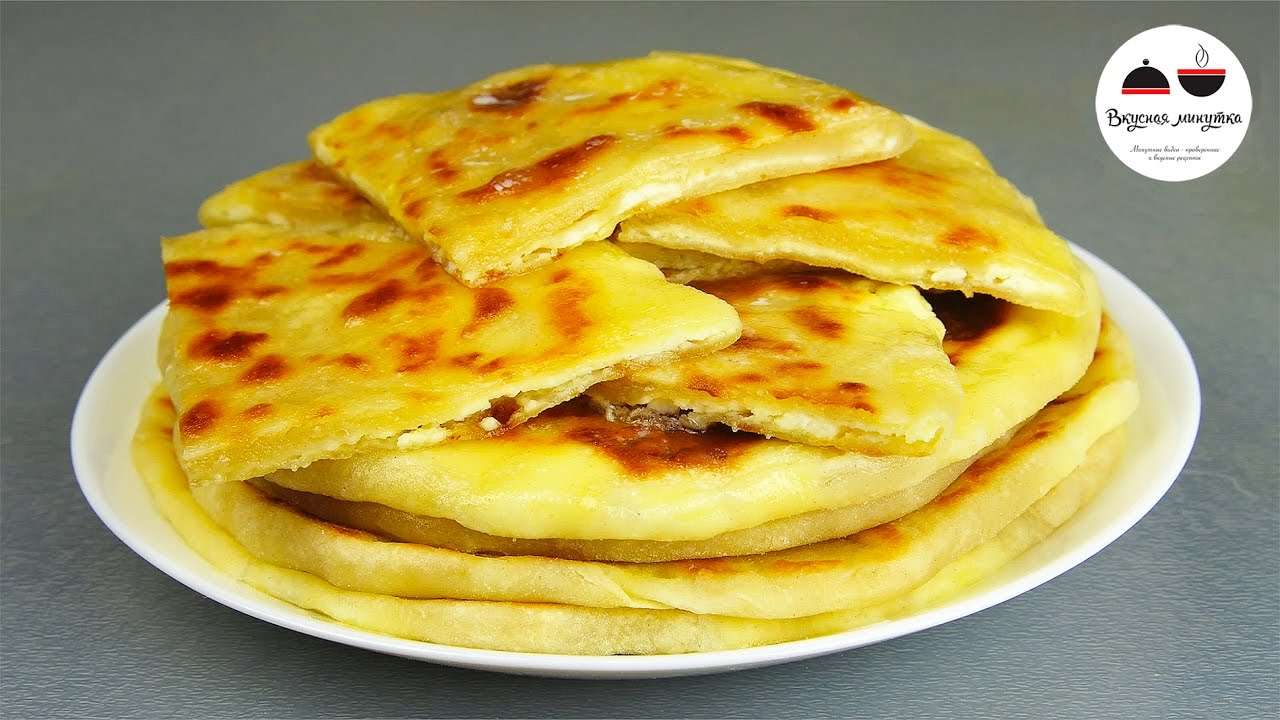 ХАЧАПУРИ на сковороде  Рецепт хачапури с сыром / How to make khachapuri