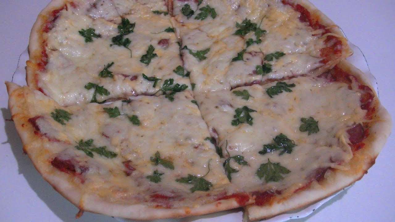 Итальянская пицца по домашнему,рецепт теста.