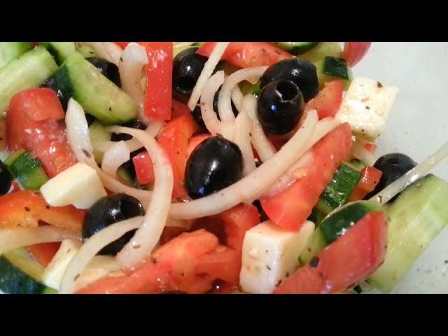 Кулинария с Лизой - Греческий салат