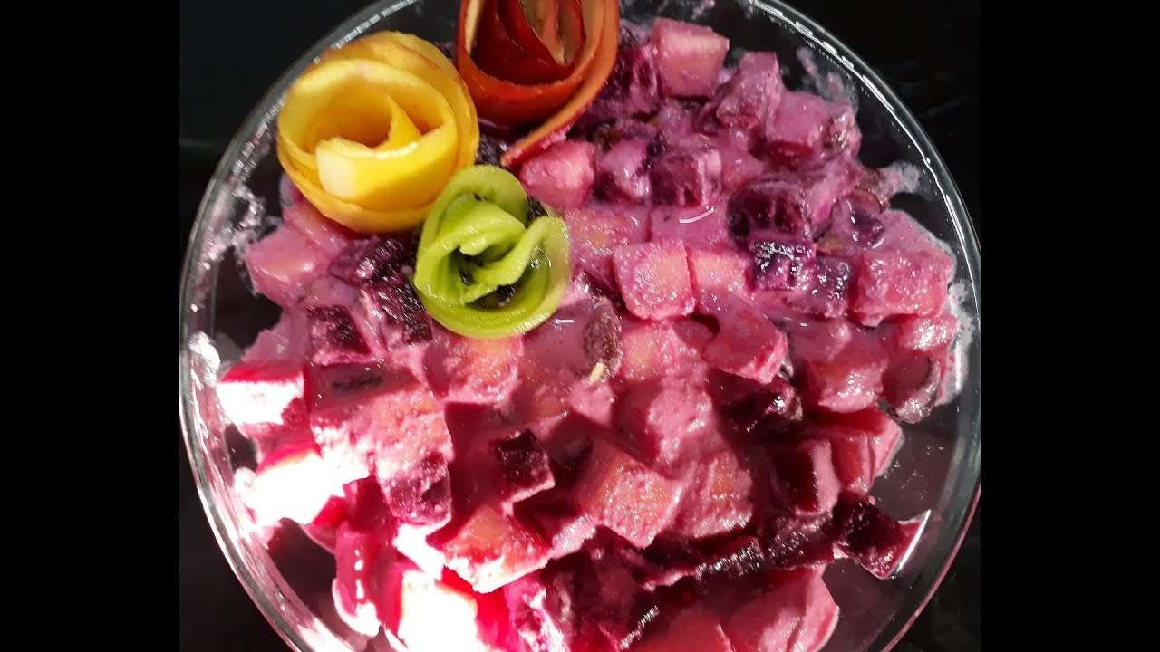 Кулинария с Лизой -Очень вкусный - Новогодний Фруктовый салат!