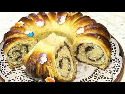 Пасхальный венок из каравайного теста / Easter wreath from a loaf of dough