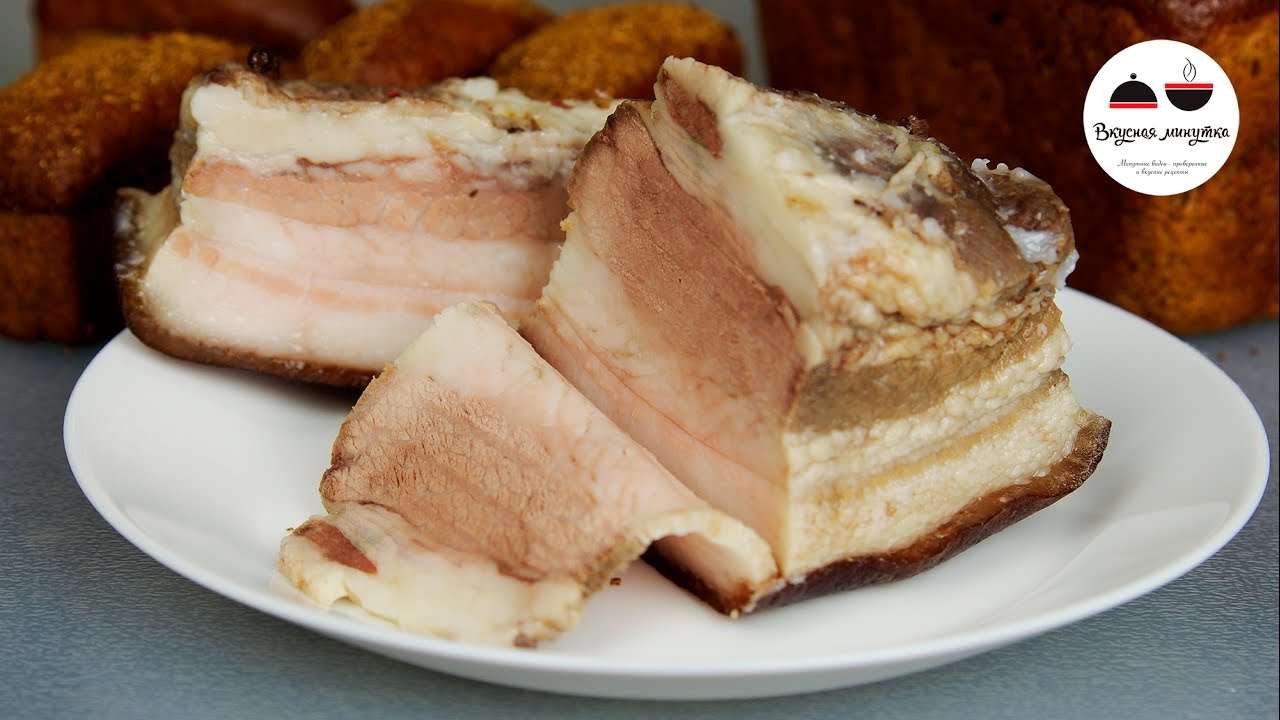 Сало вареное в пакете  Вкусный рецепт  Boiled Bacon