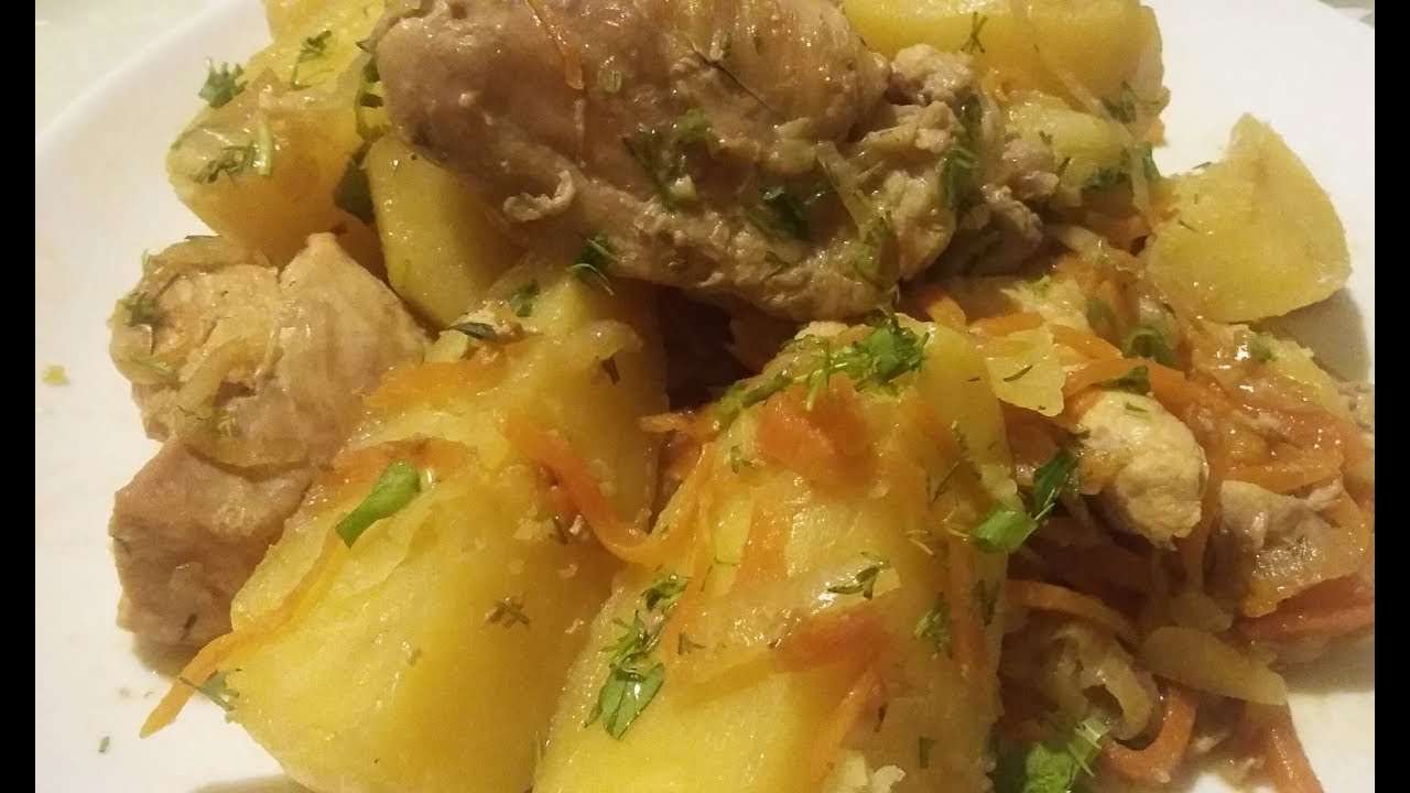 Жаркое из курицы с картошкой по цыгански. Курица с соевым соусом. gipsy kitchen
