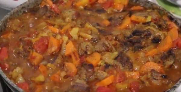 Узбекский суп шурпа из говядины - рецепт с фото